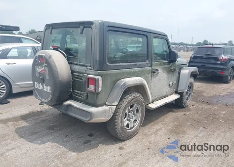 2021 Jeep Wrangler Sport 4X4 from USA, damaged, VIN 1C4GJXAG2MW591435
